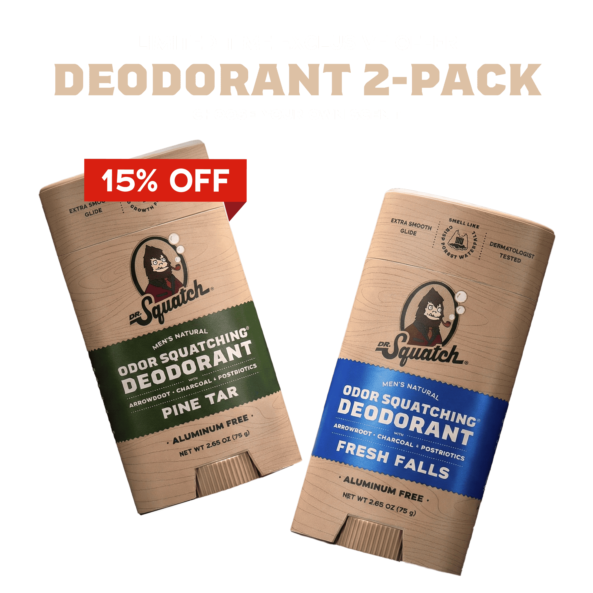 Exclusive: Deodorant 2-Pack Offer
