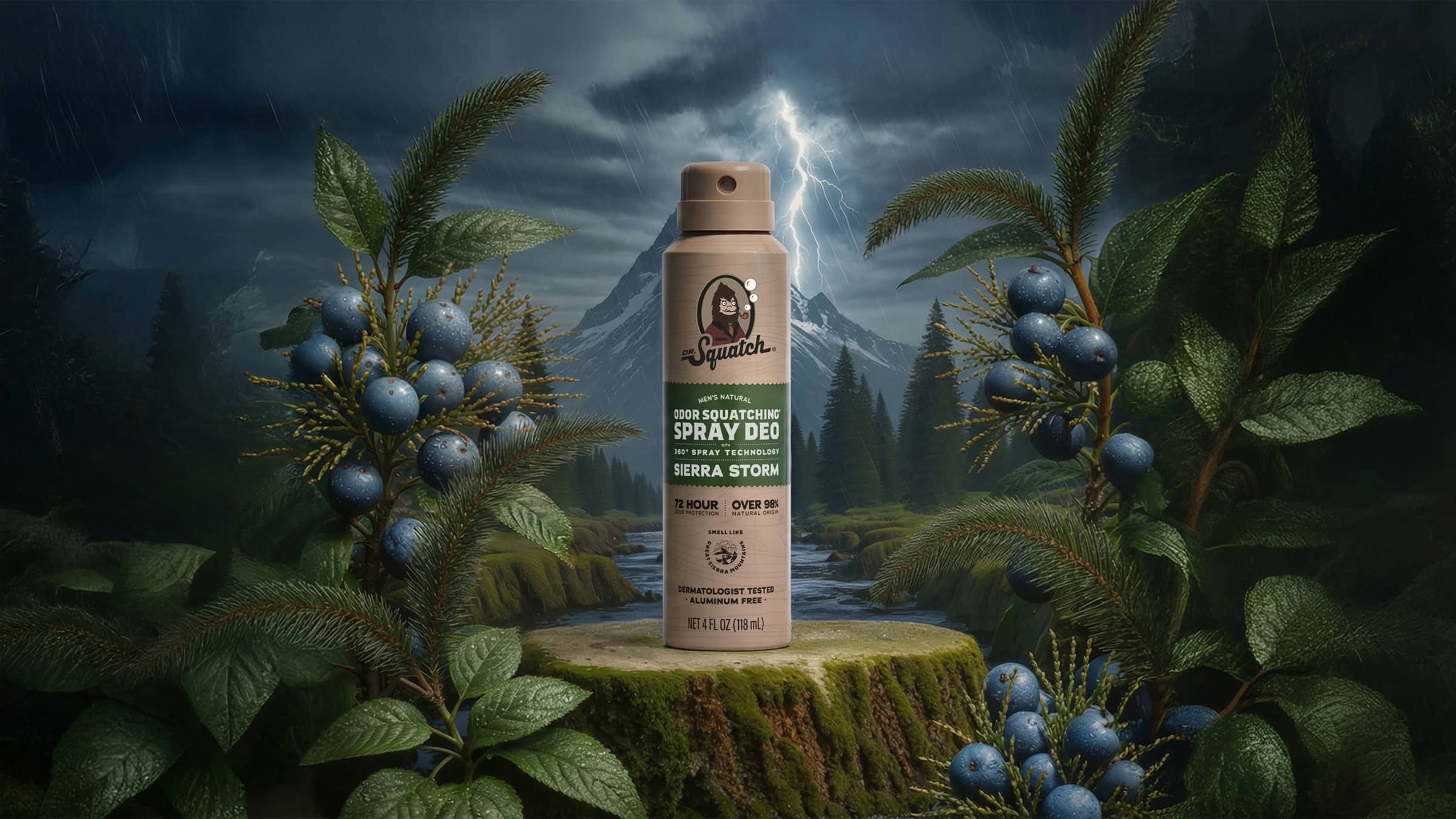 Sierra Storm Spray Deodorant - Image 2